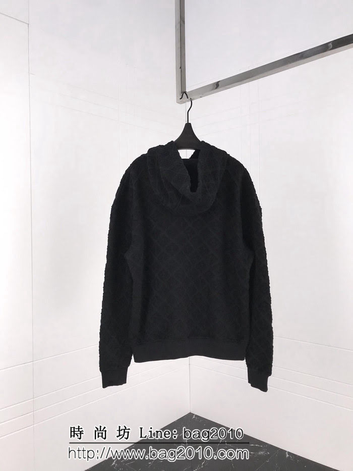FENDI芬迪 18ss秋冬新款 全身FF字母 加厚絲絨衛衣 保暖舒適 情侶款 ydi1960